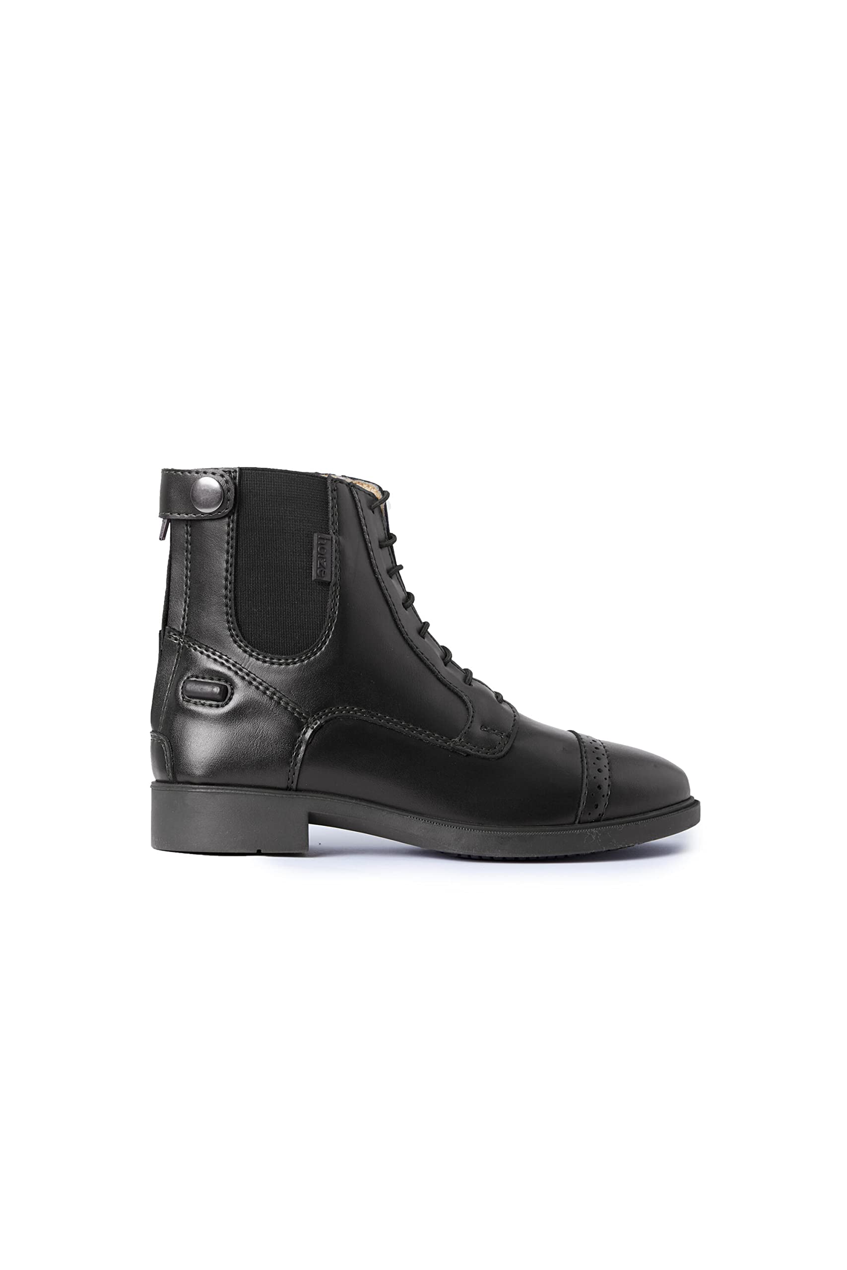 HORZE Bottines d'équitation Kilkenny, Chaussures d'équitation femme, Noir, 38