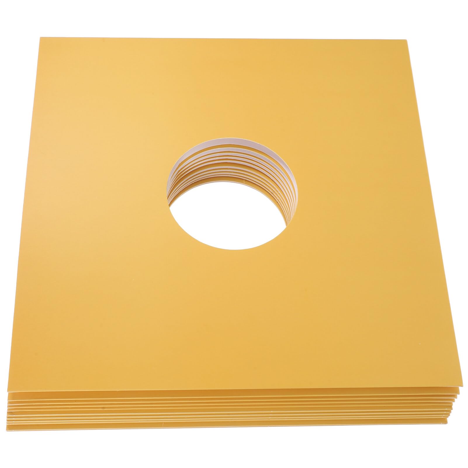 ibasenice 10stücke Schallplattenhüllen Für Vinyl Schallplatten Antistatische Stabile Und Schützende Außenhüllen Für Optimaler Schutz Und Präsentation Ihrer Schallplattensammlung