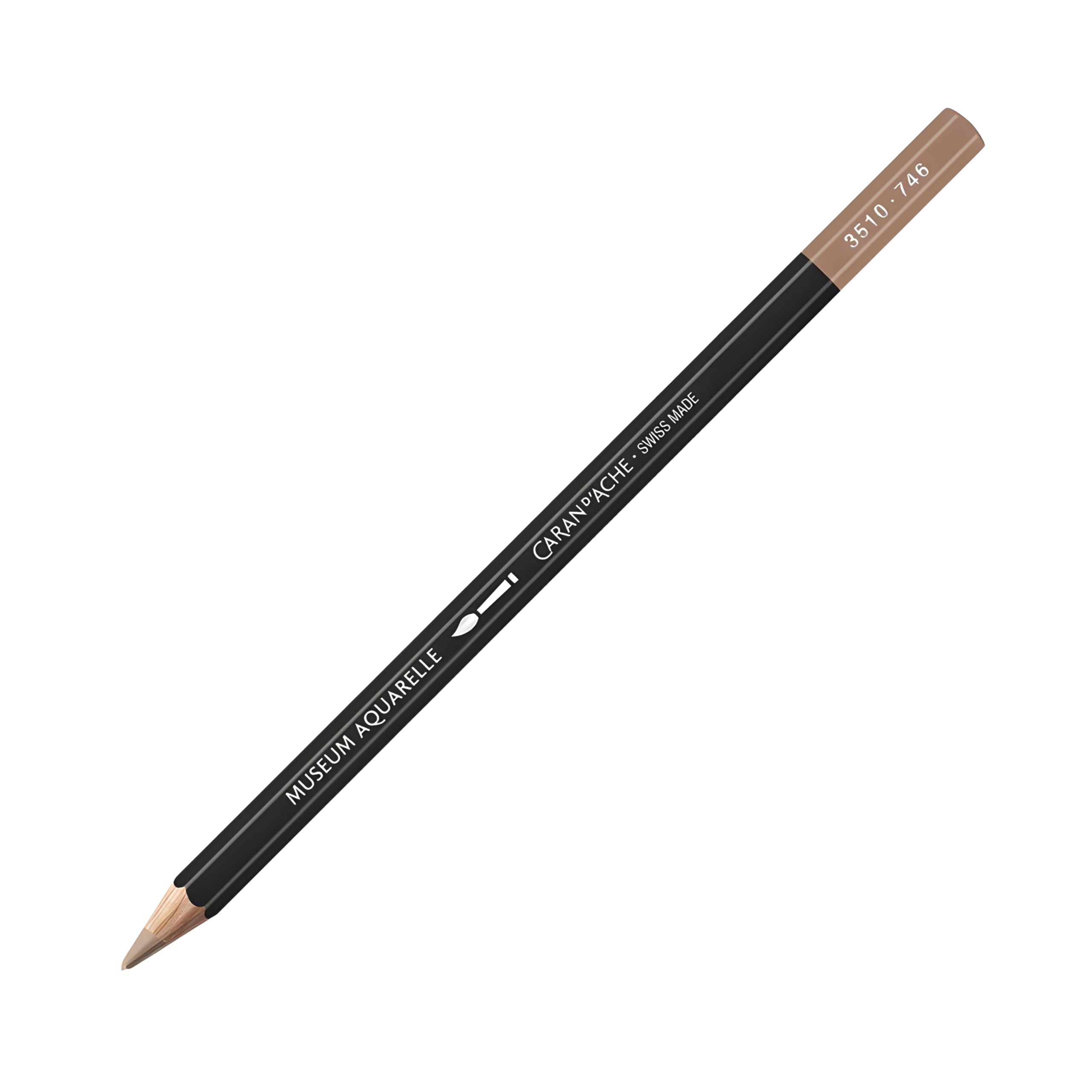 Caran d'Ache Museum Aquarelle Pencil, Dark Flesh 50% (3510.746)