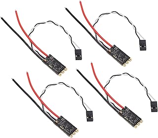 45A 2 6S Fonte de Alimentação Sem Escova Esc, 4 Pces Rgb Led Controlador de Velocidade eléTrico para Drone Rc Fpv QuadricóPtero