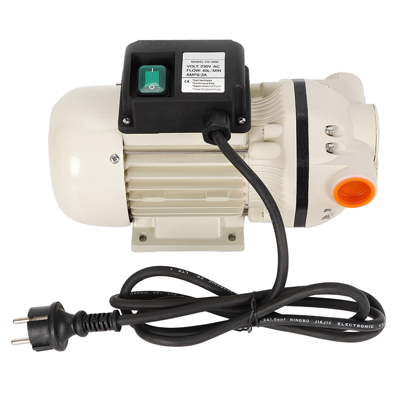 Bomba de agua de 34L/min, bomba de membrana, bomba para estanque, bomba para fuentes, bomba de agua, estable para bombas industriales, presurización del agua de la red doméstica, lavado de coches
