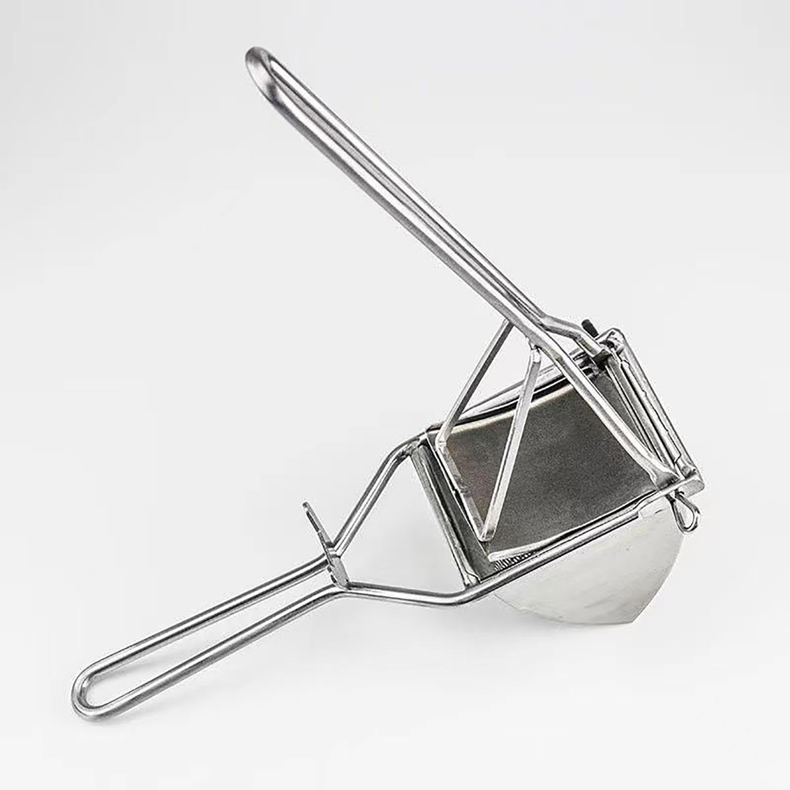 Manuelle Kartoffelpresse, Kartoffelstampfer aus Edelstahl, Kartoffelstampfer, Küchenwerkzeug, Reispresse für Kartoffelpüree, Kartoffelpüreestampfer