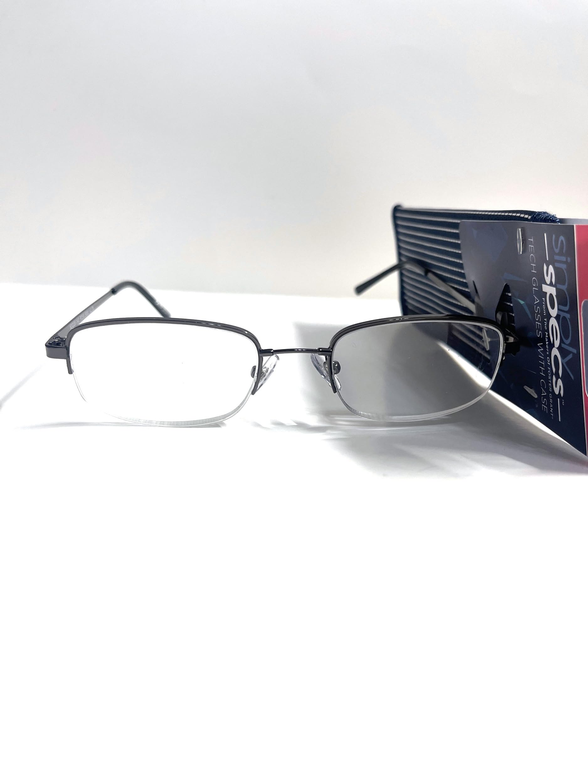 Foster Grant Simply specs reading glasses HF11 hyperflexx gunmental +2.75