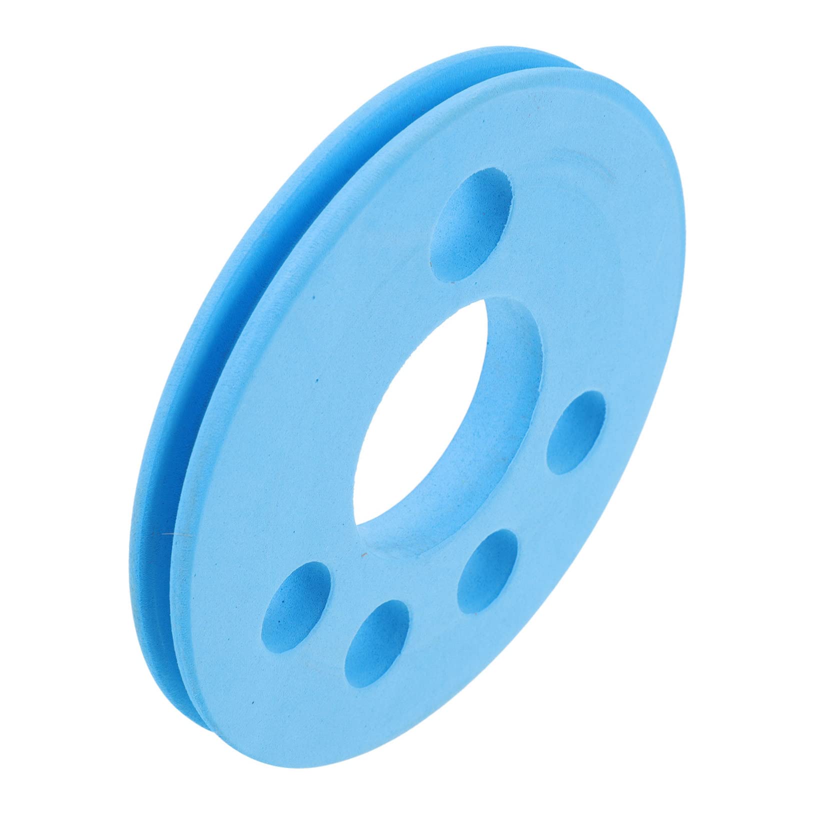 ibasenice Fishing Line Bobbin Winder Spool Foam Coil Hand Fishing Reel Line Organizers for Fly Rods Random