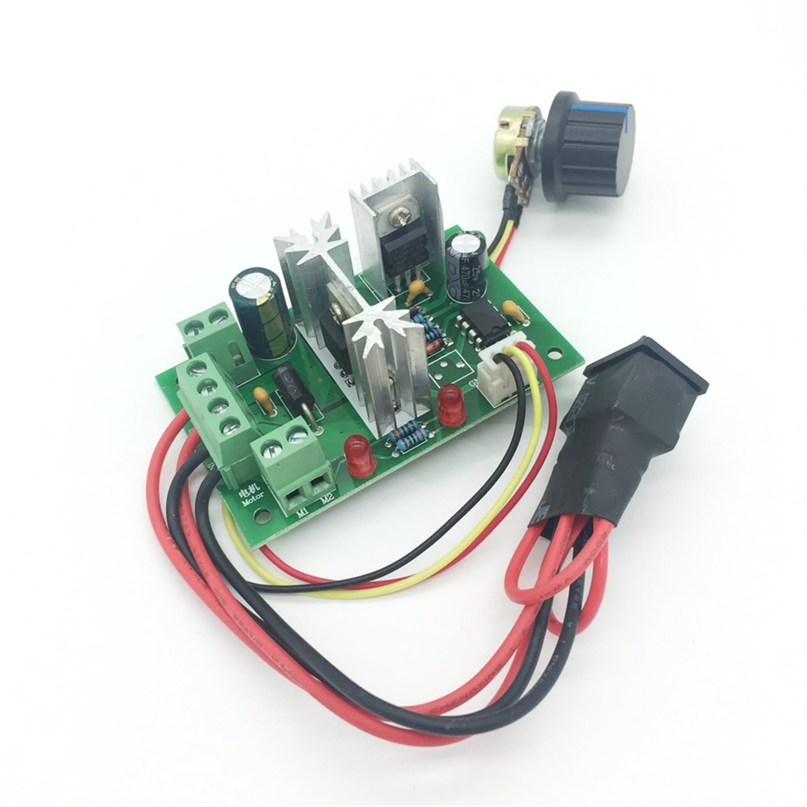 Controlador de velocidad del Motor Pwm CCM6N Dc Pwm for Motor de engranajes Dc 6A 6V 12V 24V 30V controlador de interruptor de inversión positiva 1 Uds