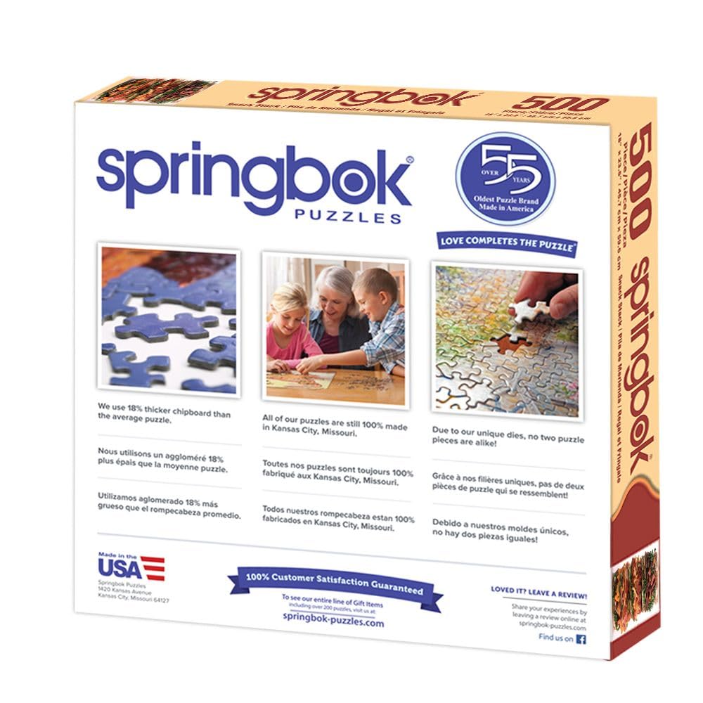 Amazon.co.jp: Springbok 500ピース ジグソーパズル スナックスタック
