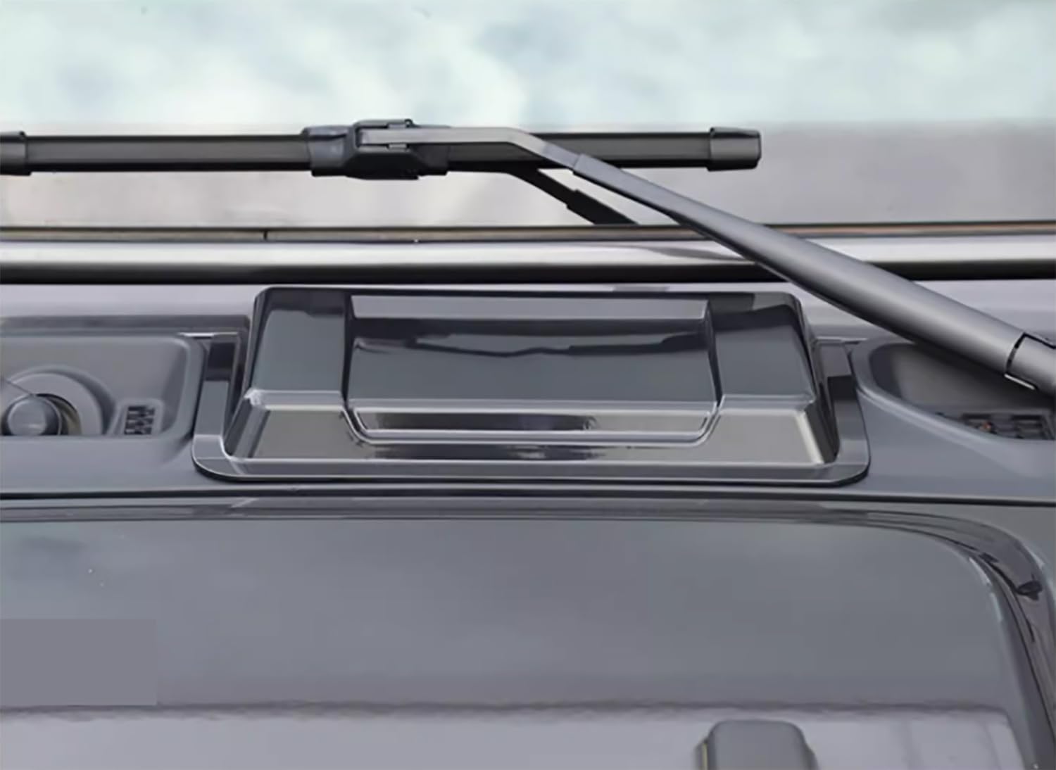LIUQING Hood Vent Hood Scoop Vent Cover Trim for Jeep Wrangler JL JLU and Jeep Gladiator JT 2018-2024 2025，Exterior Decor Upgrade Accessories