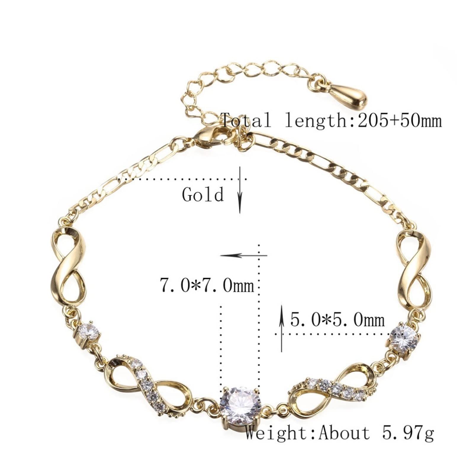 XJBTBA Cavigliere/Cavigliere da Donna Cavigliera in Oro Catena con Strass Grandi Cavigliere con Strass Sandali all'Uncinetto a Piedi Nudi Perline Gioielli per Piedi Braccialetti alla Caviglia