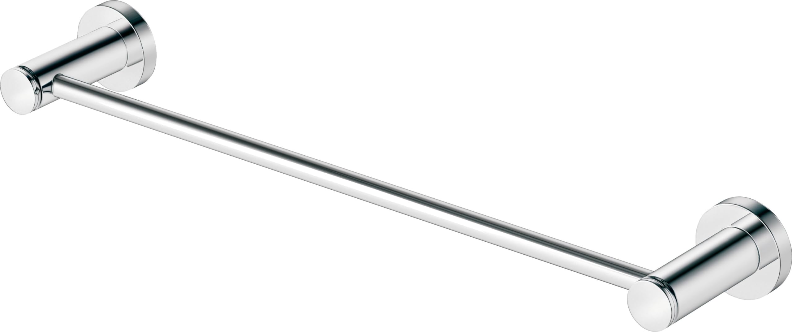 Duravit Wieszak na ręczniki kąpielowe D-Code, jednoramienny, wieszak na ręczniki, montaż ścienny, 64,5 cm, wieszak na ręczniki, chromowany