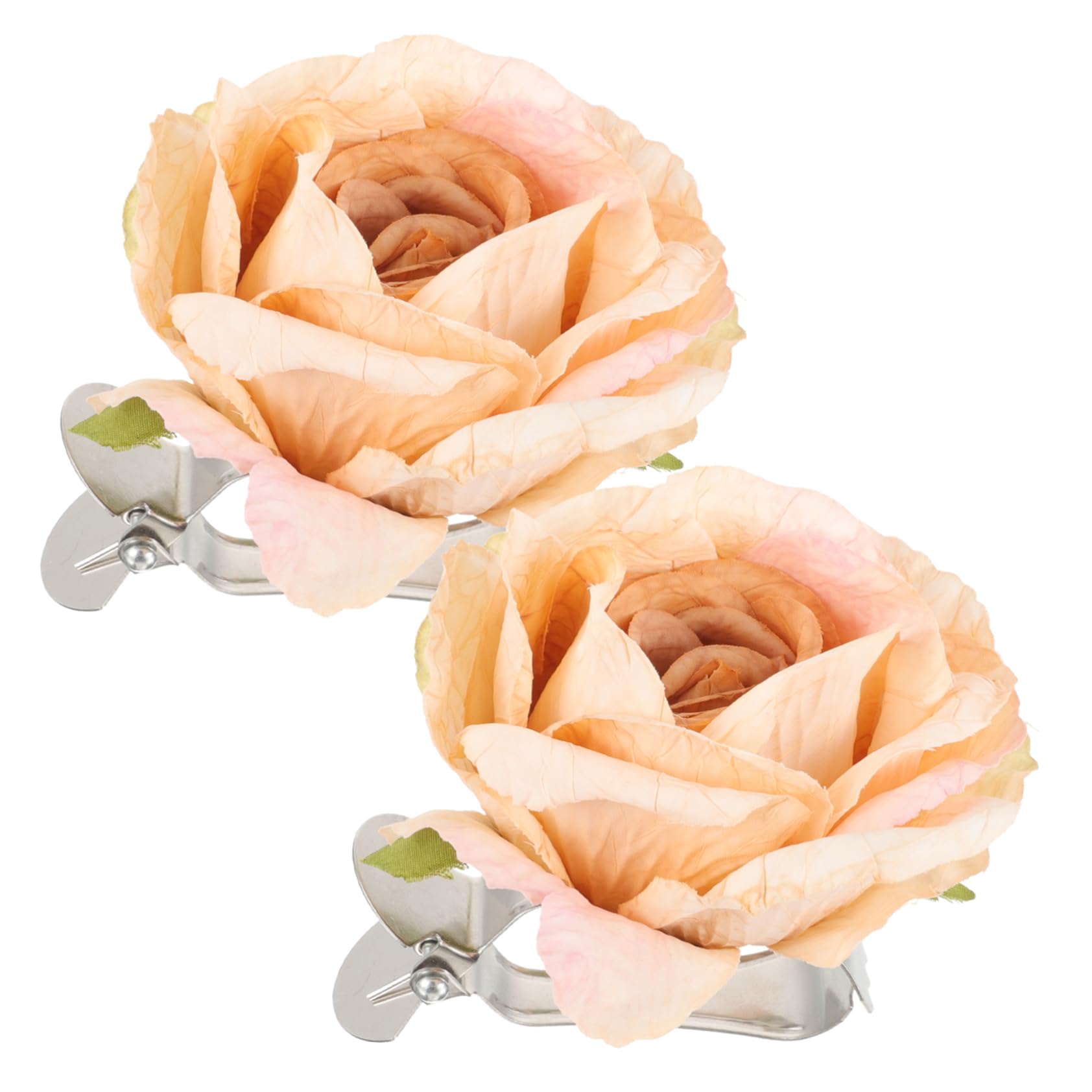 Housoutil Lot De 5 Embrasses Décoratives À Fleurs en Métal Et Plastique Force De Serrage Élevée 2 Pièces X 5