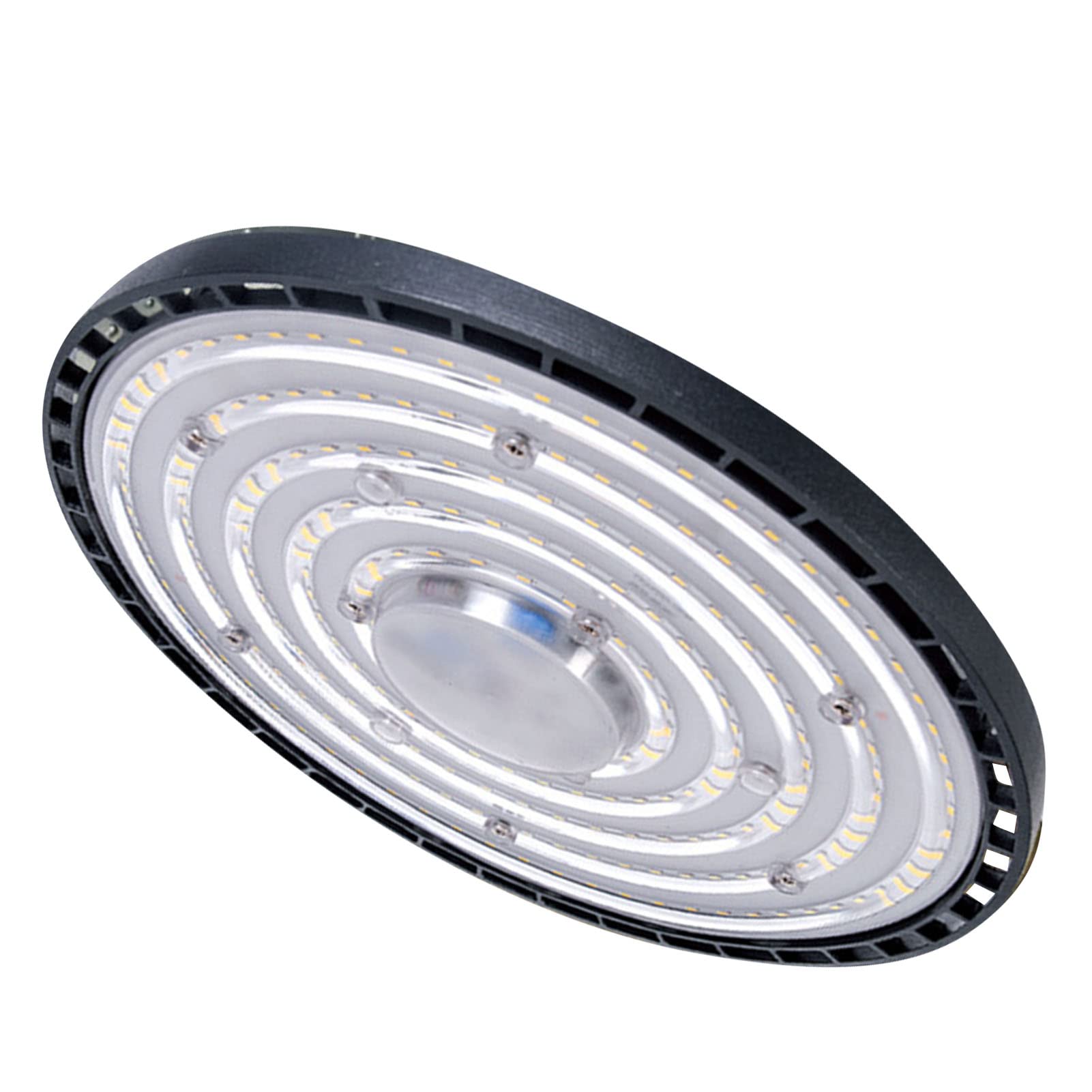100W UFO LED High Bay Light 6500K Cold White LED High Bay Shop Light for Shop Garage Barn — view 3