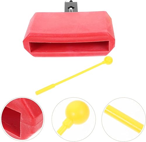 Miniatura 6 de ERINGOGO Accesorio de tambor de percusión latina portátil Abrazadera de campana y mazo para estantes universales