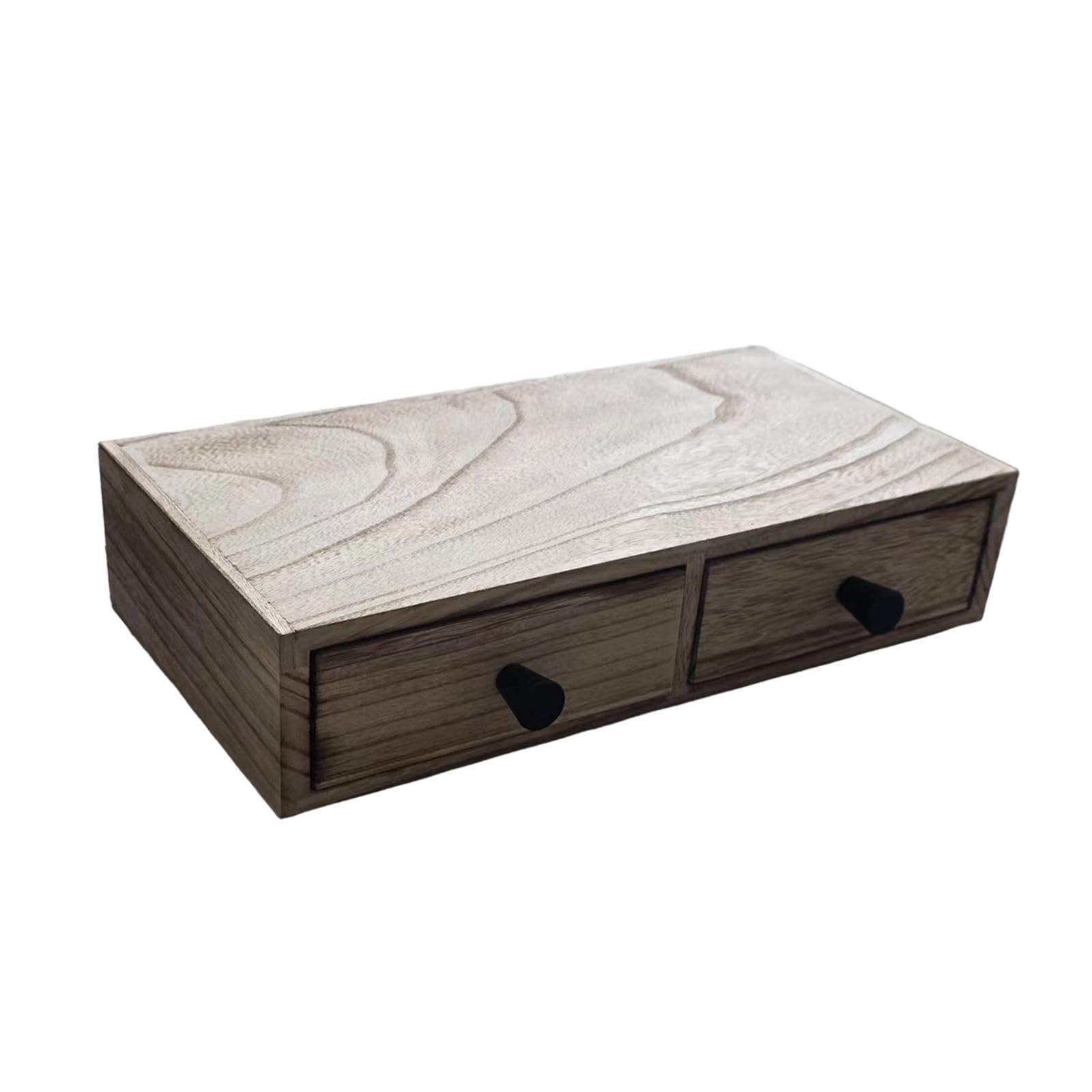 Kaffeezubehör Holz Kaffeekapselhalter Schubladenständer Aufbewahrungsbox Tischregal Aus Elegantem Holz für Einfache Organisation für Haushalt Kaffeeec, Holzmaserungsfarbe