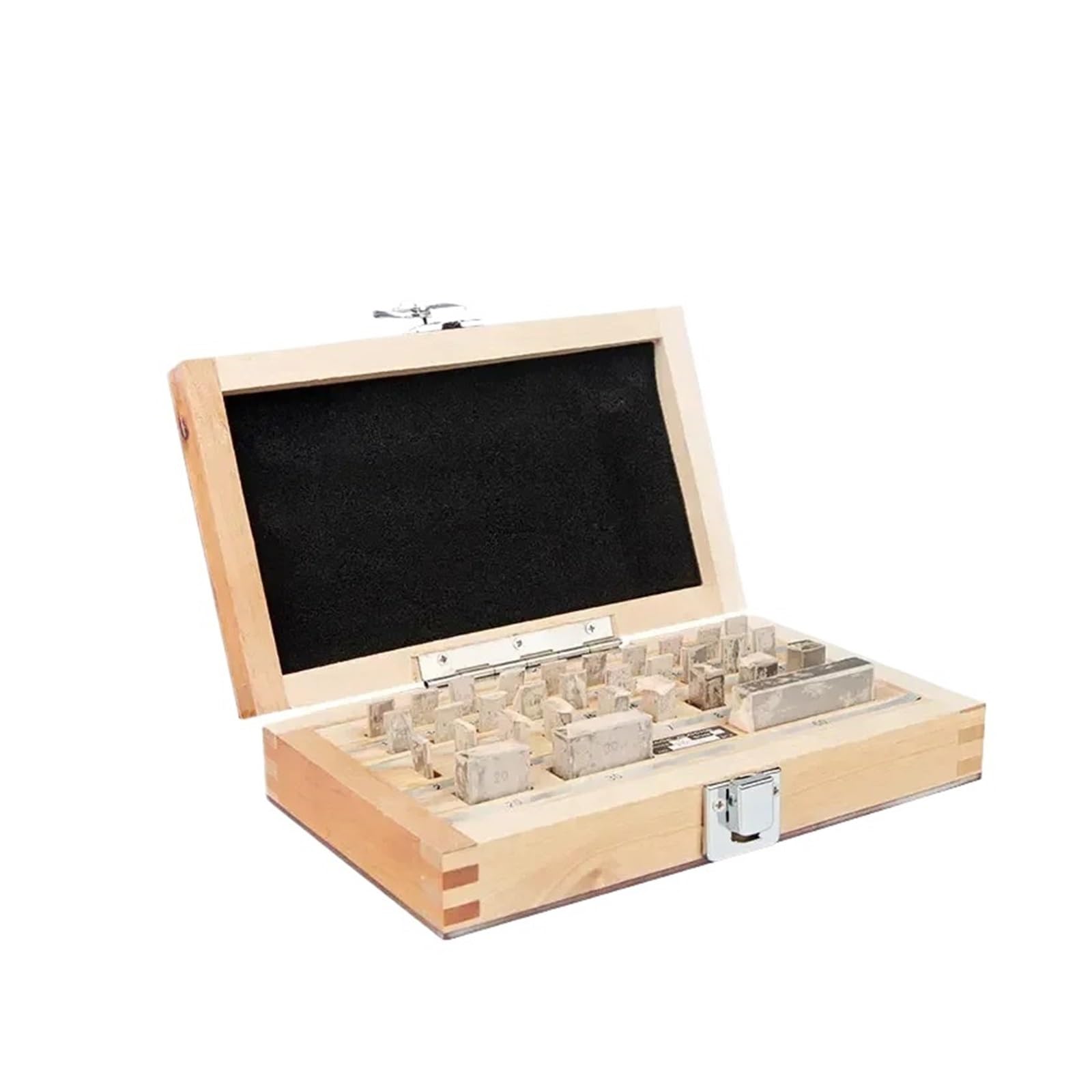 CVFRDD Gauge Block Set 32Pcs/Set 1 Grade 0 Block Gauge Caliper Inspection Measuring Tools(0 grade)