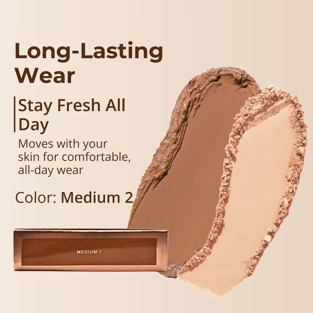 PATRICK TA Major Skin Crème Foundation and Finishing Powder Duo Medium 2, 0.32 Ounce (Pack of 1)