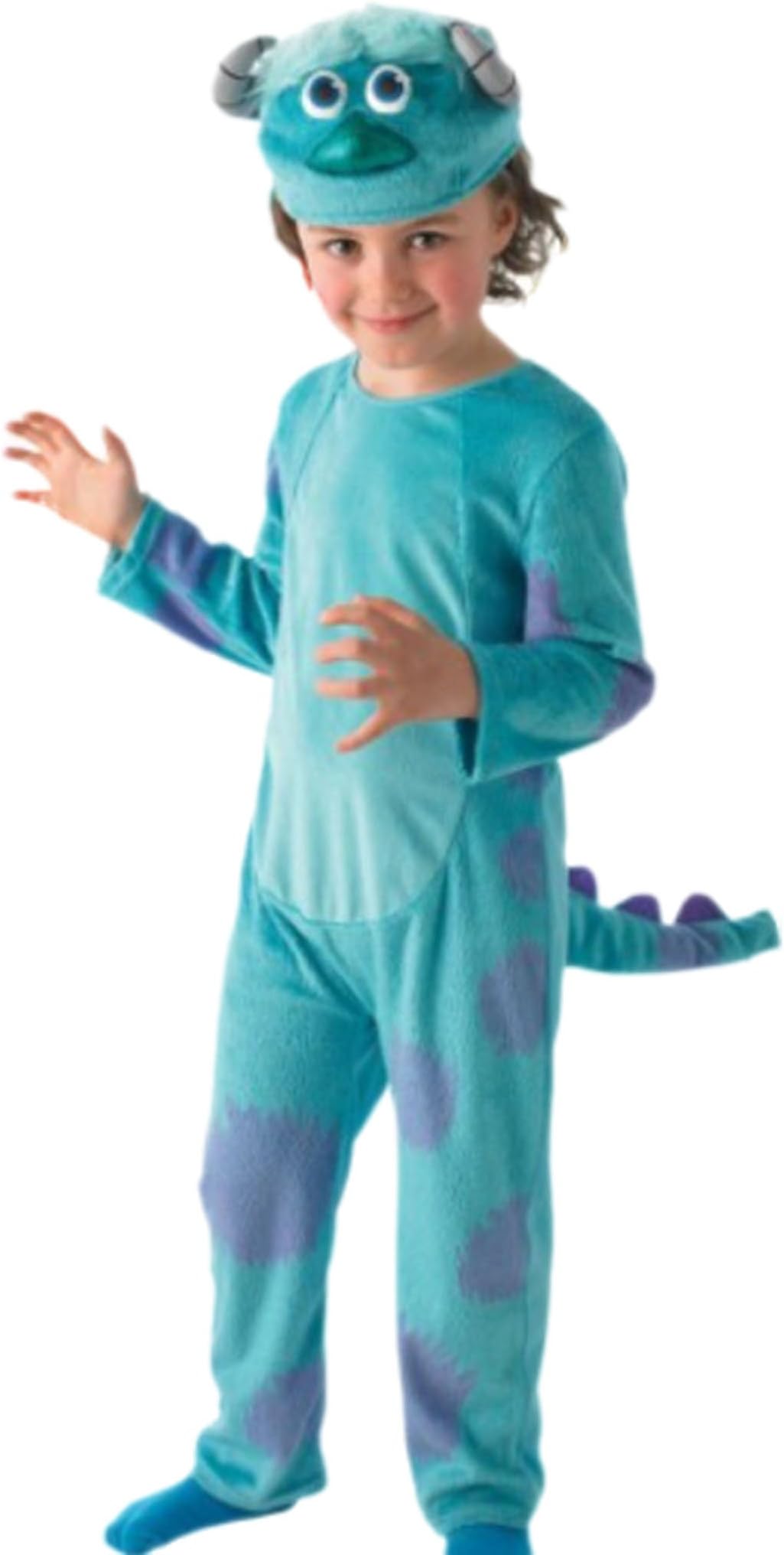 Confettery – Boys Monsters Dragon Outfit Fancy Dress Costume Fancy Dress Costume Outfit (2-3 Years, 3-4 Years, Light Blue – 4 Years