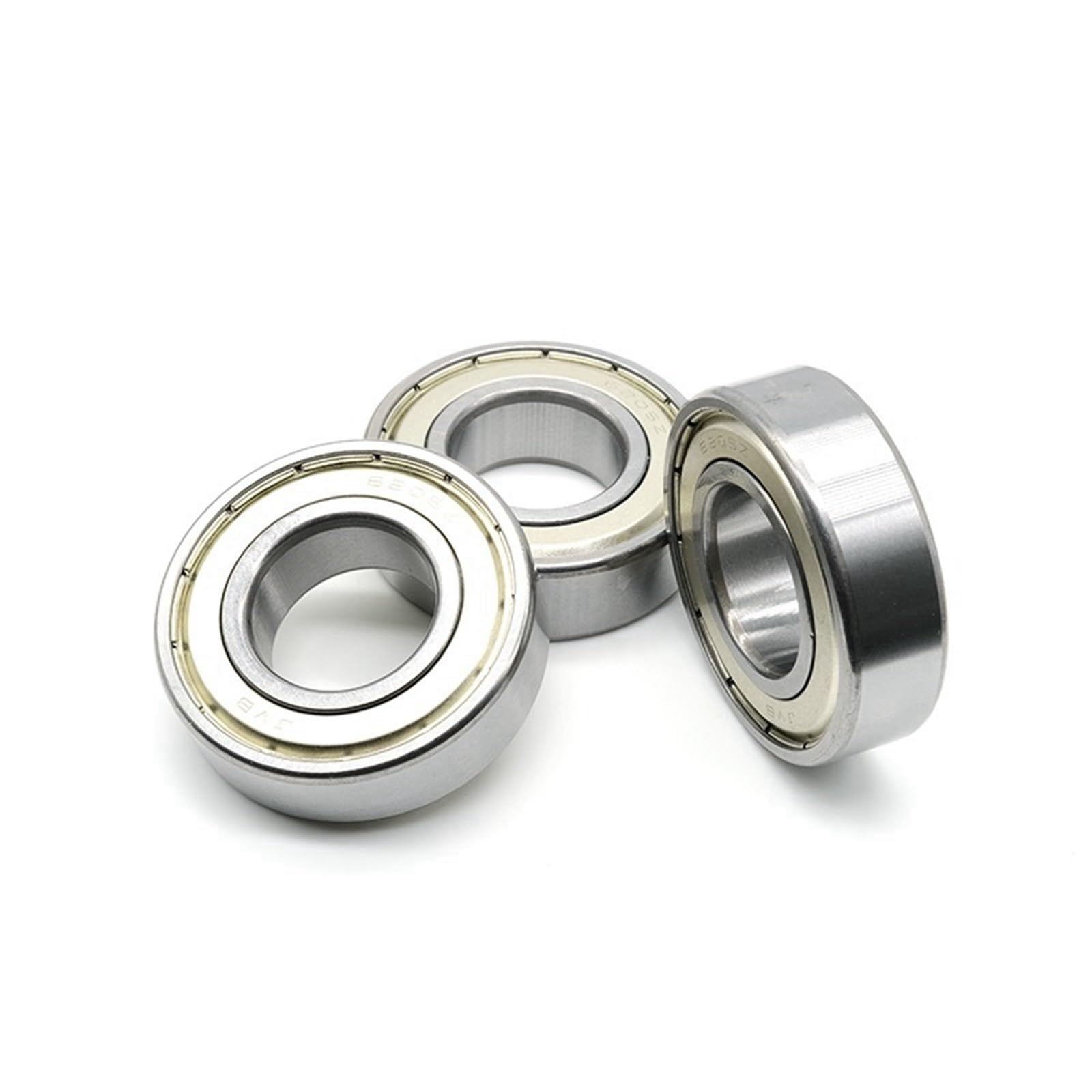 Rodamiento de bolas de ranura profunda 6205 ZZ 25 x 52 x 15 mm Rodamiento de bolas sellado con protección metálica 6205ZZ 6205-2Z 2 piezas