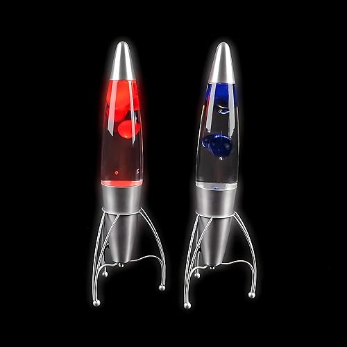 Miniatura 2 de Rhode Island Novelty Lámpara de barco cohete azul de 18 pulgadas, una por pedido