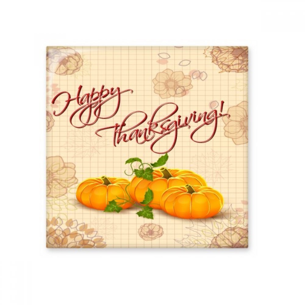 Carreau céramique citrouille Thanksgiving motif cuisine