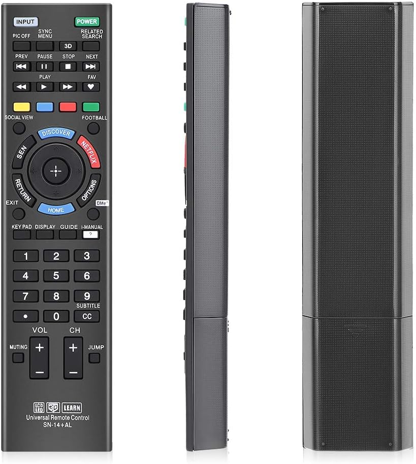 Image of Universal Remote Compatible with All Sony Bravia 4K 8K UHD HD LED OLED LCD Smart TV, with Netflix Button