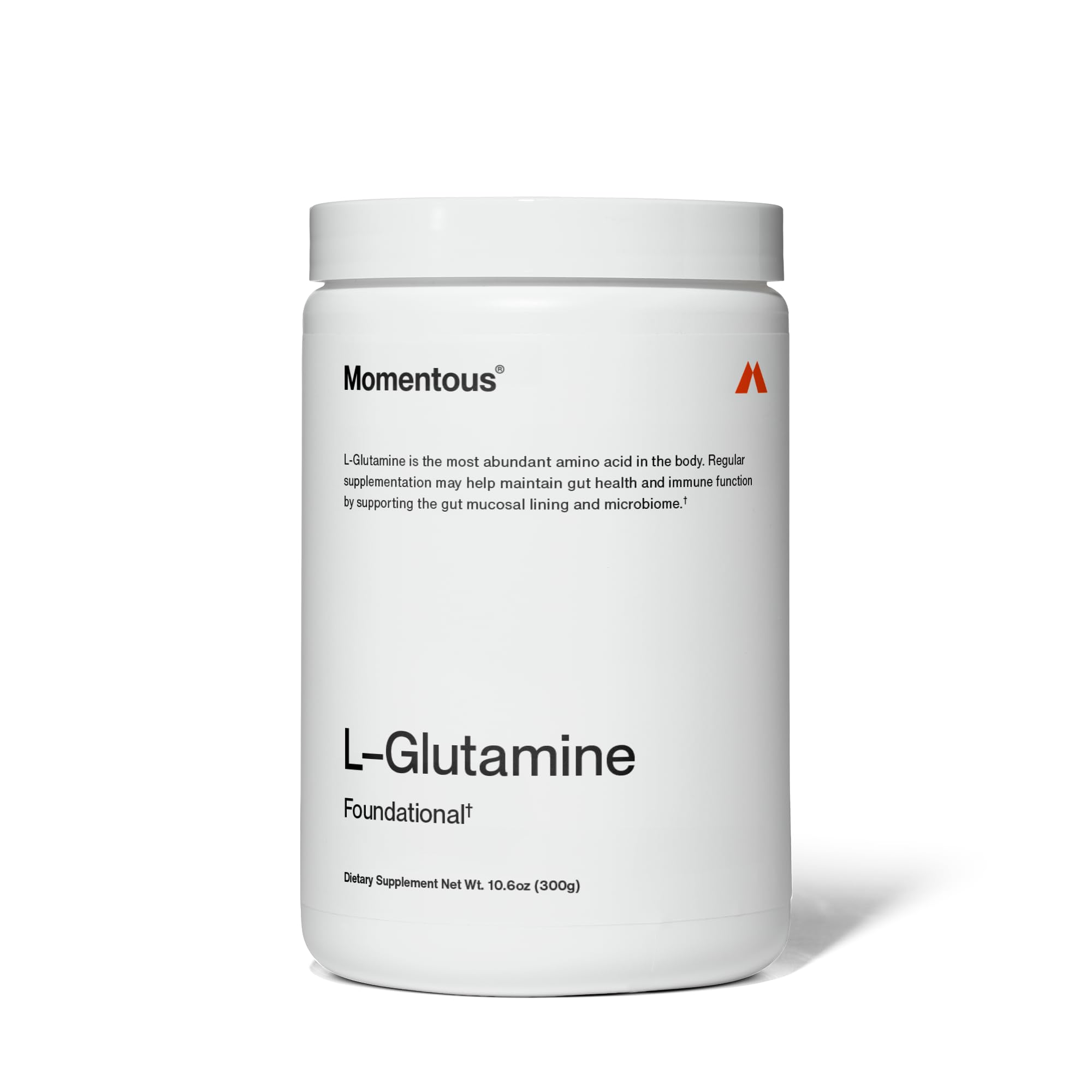 Momentous L-Glutamine Powder - NSF Certified for Sport - 60 Servings