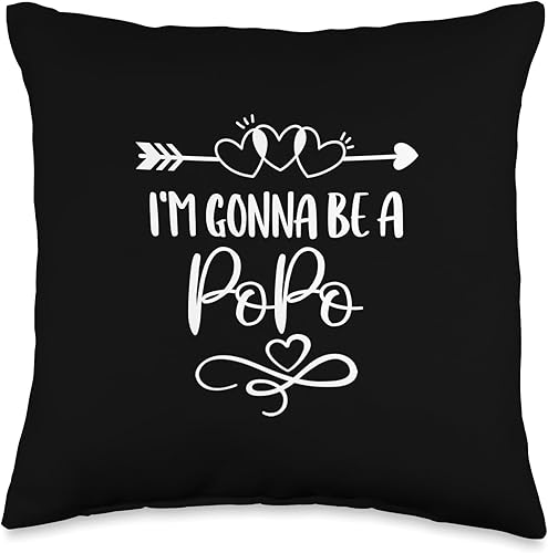 Miniatura 4 de Unique Christmas Birthday Mother's Day Gifts Shop I'm Gonna Be A Popo China Chinese Grandma Throw Pillow, 18x18, Multicolor
