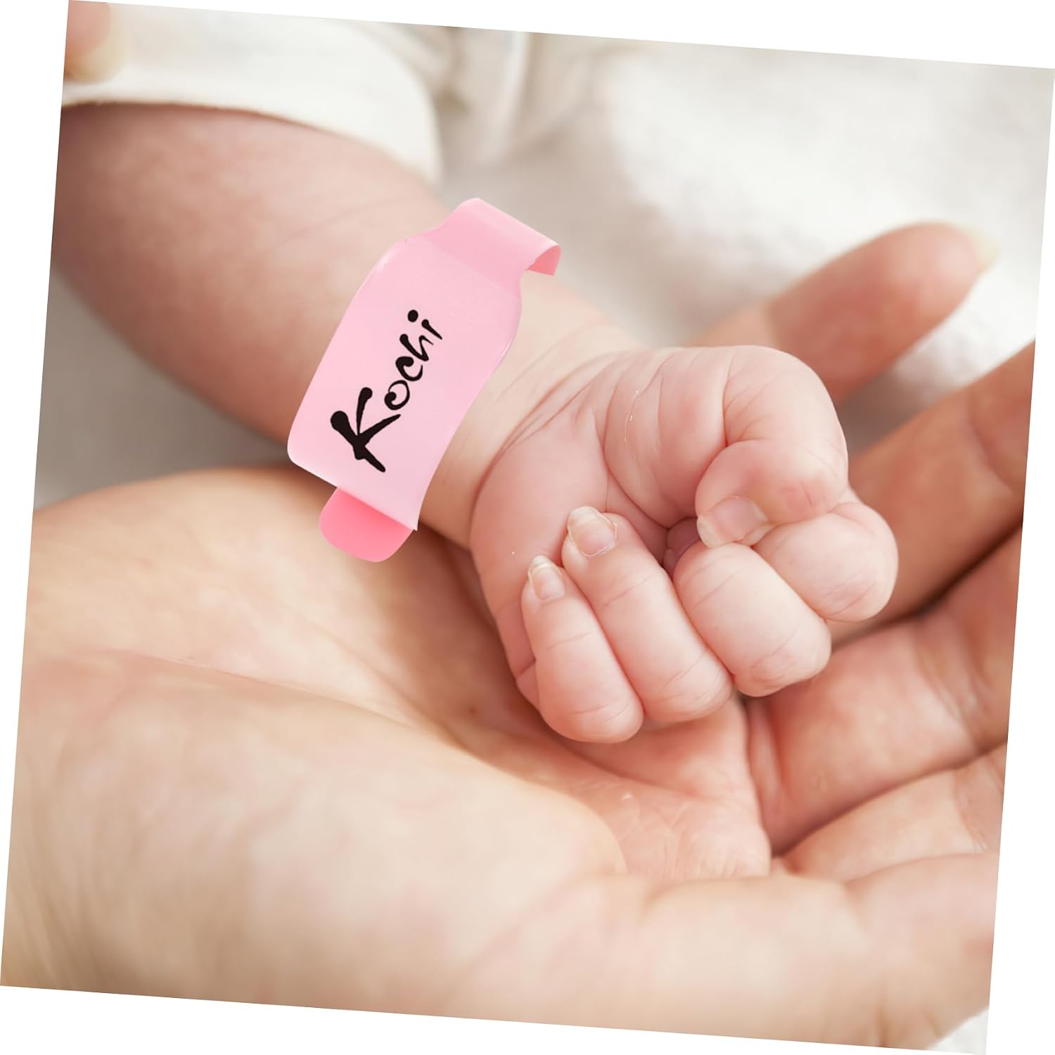 100pcs Custom Wristbands for Events PVC Wrist Strap Wristbands Newborn Id Bracelets Patient Id Bands
