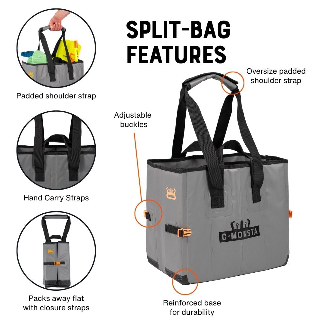 C-Monsta Bolsa húmeda y seca para trajes de neopreno, surf, buceo, deportes acuáticos