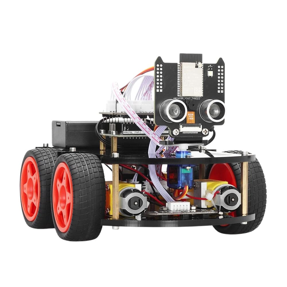 VIDOO Smart Robot Zestawy Startowe dla Arduino Programowalny Projekt ESP32 Kamera Profesjonalny Diy Elektroniczny Edukacyjny Robotyczny