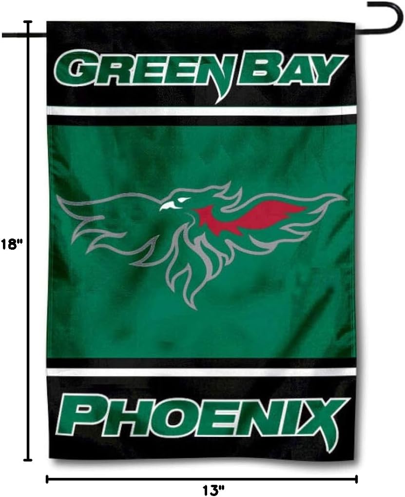 Wisconsin Green Bay Phoenix Garden Flag