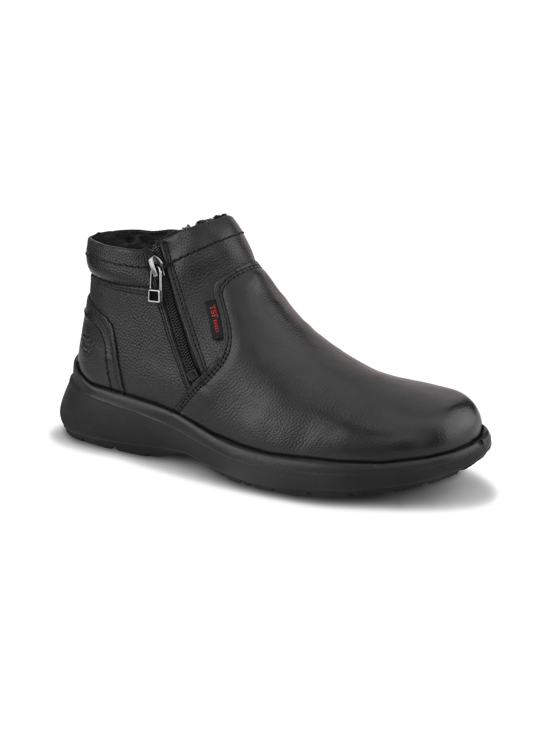 tsf Leather 8617-Black boot for men-picture-40