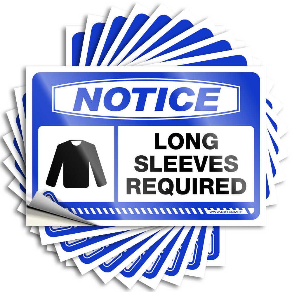 Decals - Spicy Ideas Notice Long Sleeves Required for Surfing Boys Bedroom Decor(6X9CM)