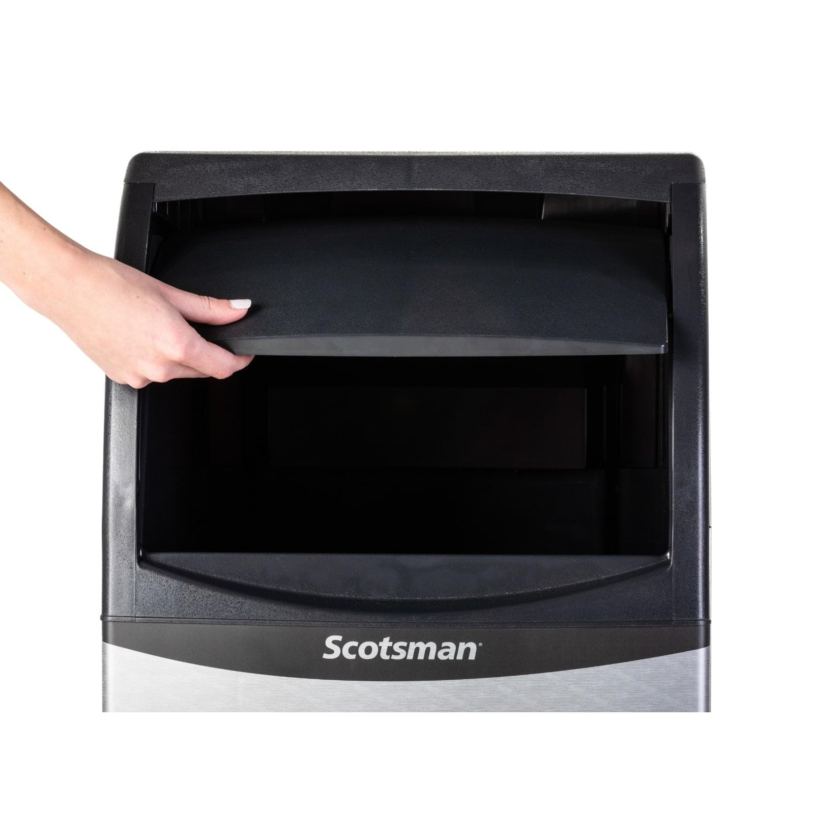 Scotsman Undercounter Medium Cube 15" Ice Maker - 60 Lb/Day, 36 Lb Storage Bin on Fridge.com - View 3