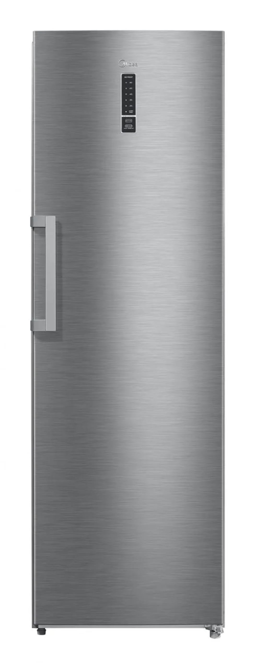 Midea MDRU502MTE46 - Frigorifero No Frost Monoporta 362 Litri Inox Classe Energetica E