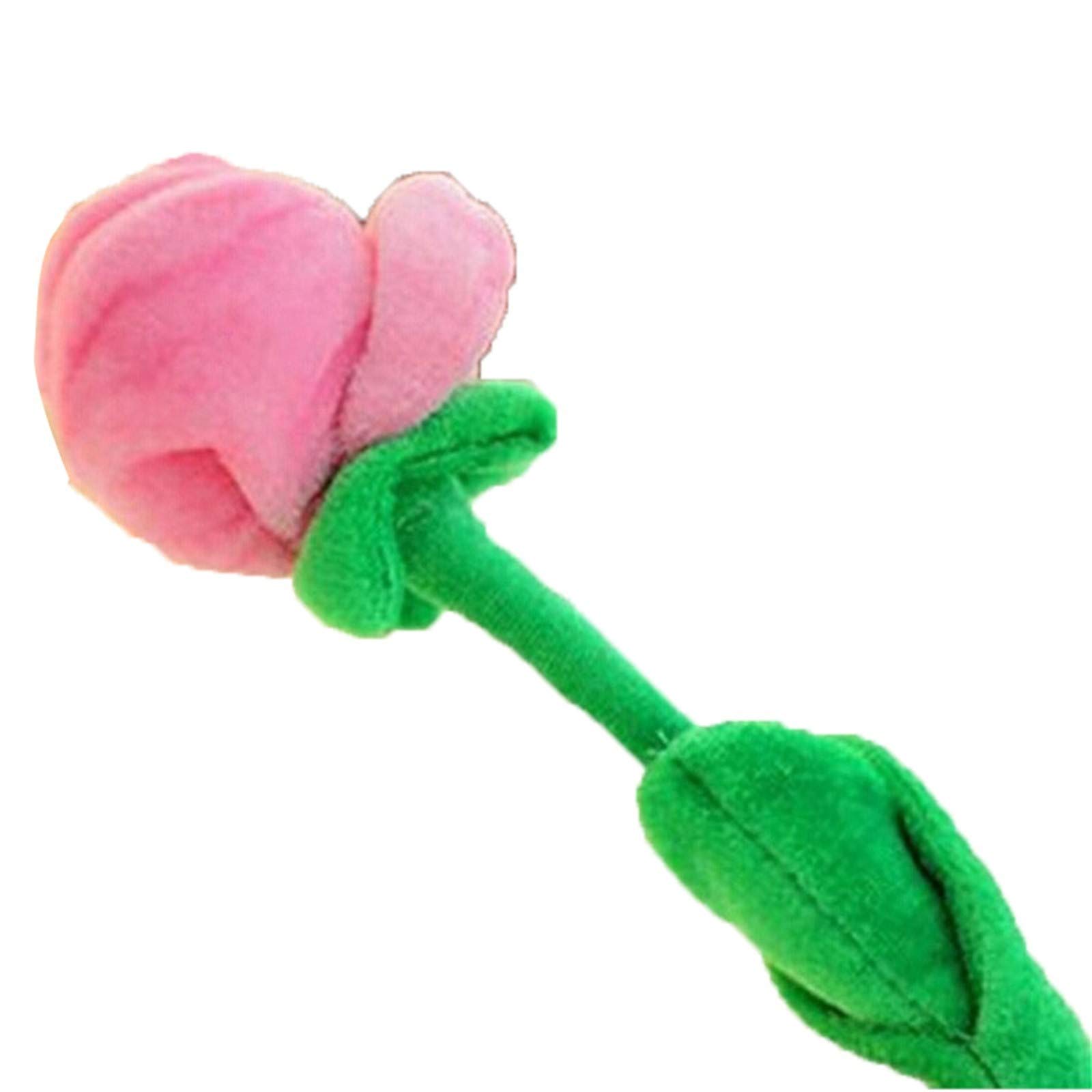 Corlidea Mother stem rose assorted decoration plush rose for simulation, flexible colours, long plush toy