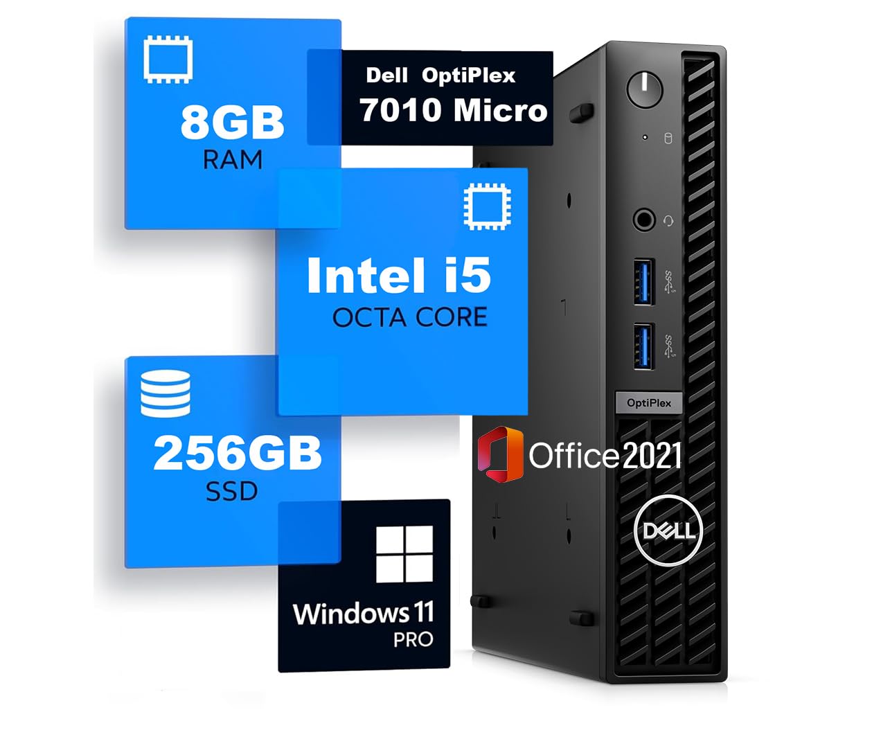 Amazon.co.jp: 【整備済み品】Dell OptiPlex 7010 Micro デスクトップ