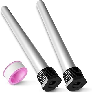RV Water Heater Anode Rod (2 Pack) for Suburban and Mor-Flo Water Heaters, 9.25 in Length 3/4 in NPT Threads Magnesium Anode Rod with 1 Year Warranty