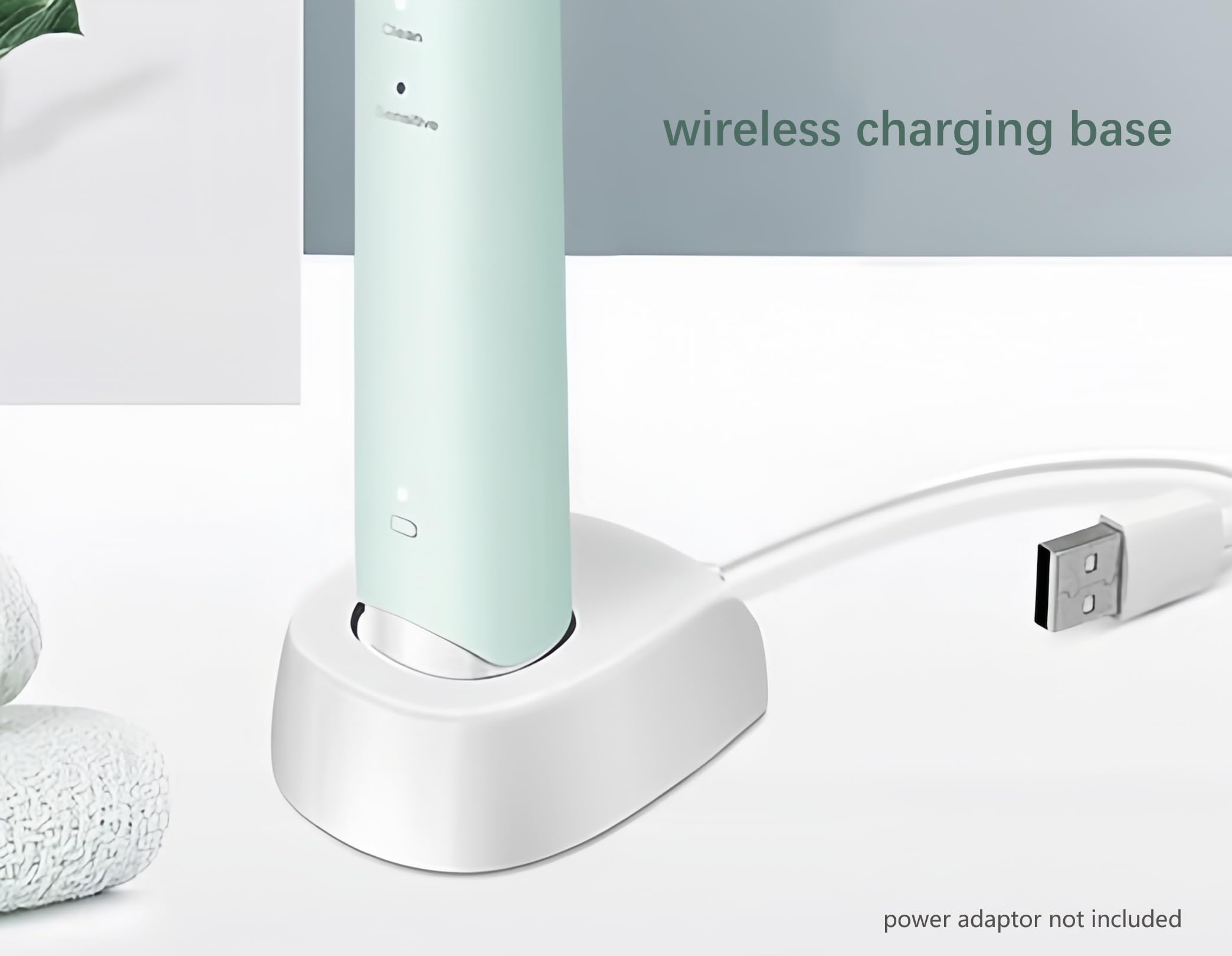 Qjin Cargador USB para cepillo de dientes eléctrico COSLUS DY-108Pro - Base de carga