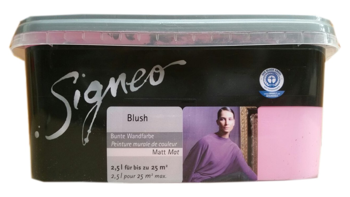 Signeo Colourful Wall Paint Selection of Matt to Silk Gloss Available 2.5 Litres
