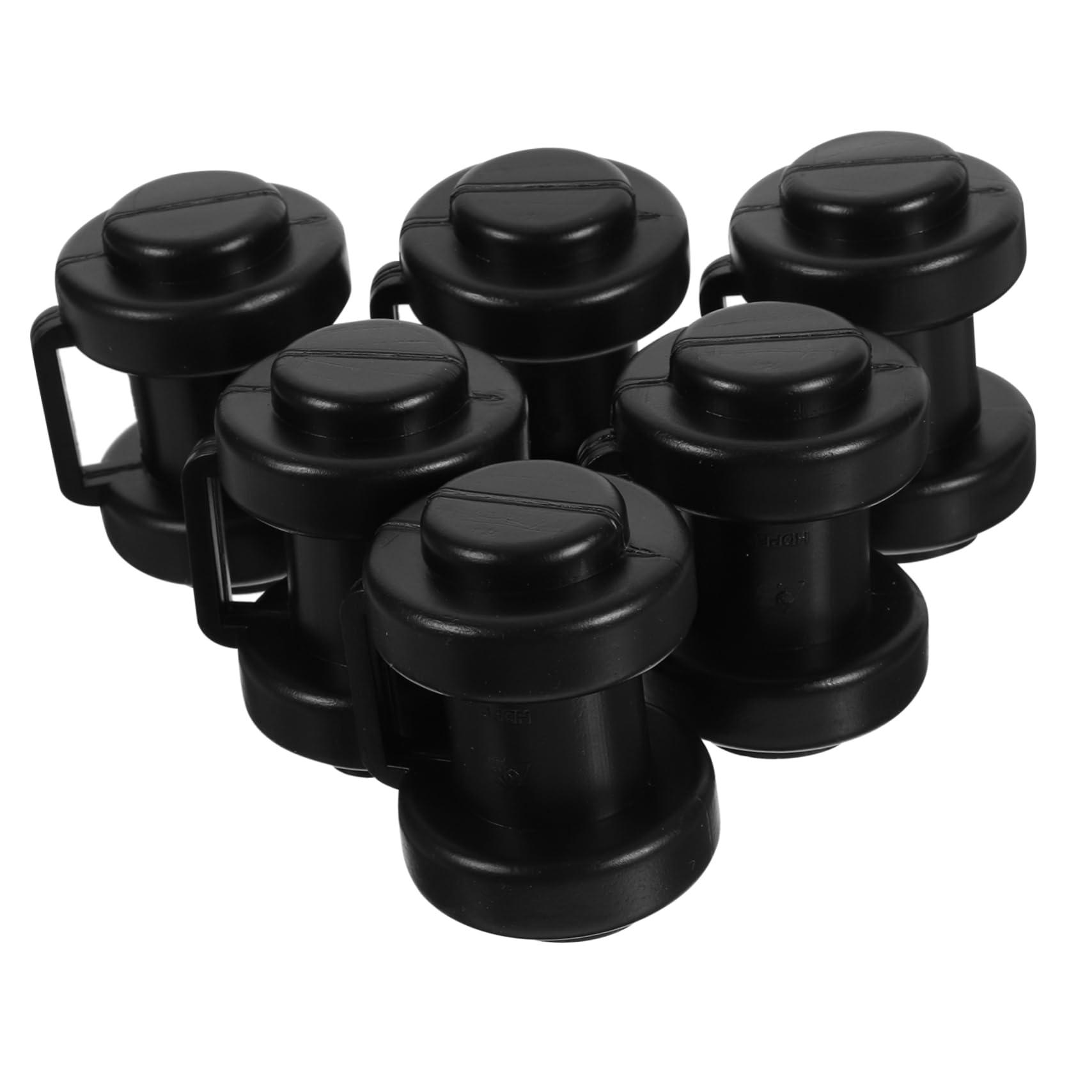 Mipcase 6pcs Trampoline Pole Caps for Safety Replacement Parts for Trampoline Plastic Covers for Boys and Girls