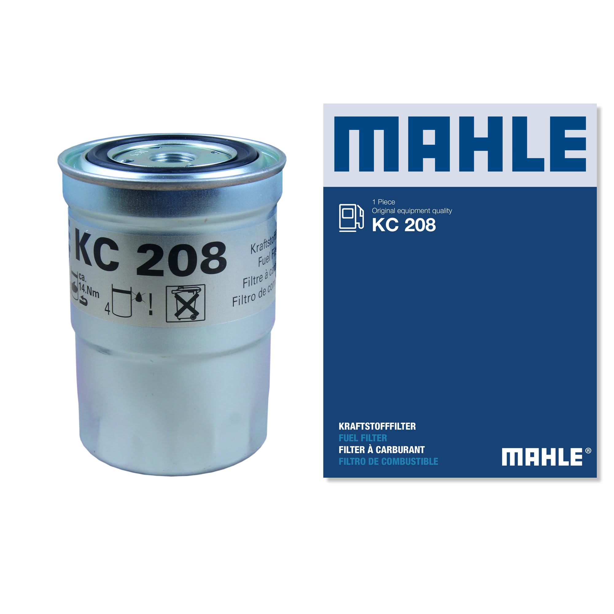 5x ✅Fits KNECHT KC208 Fuel Filter KC208 Fuel filter fits: MITSUBISHI ⭐UK Seller⭐