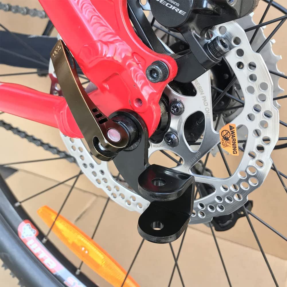 Pitimilarver Carbon-Deckenreise-Fahrradanhänger-Kupplungszubehör Praktische Zahnradkupplung Sport & Freizeit