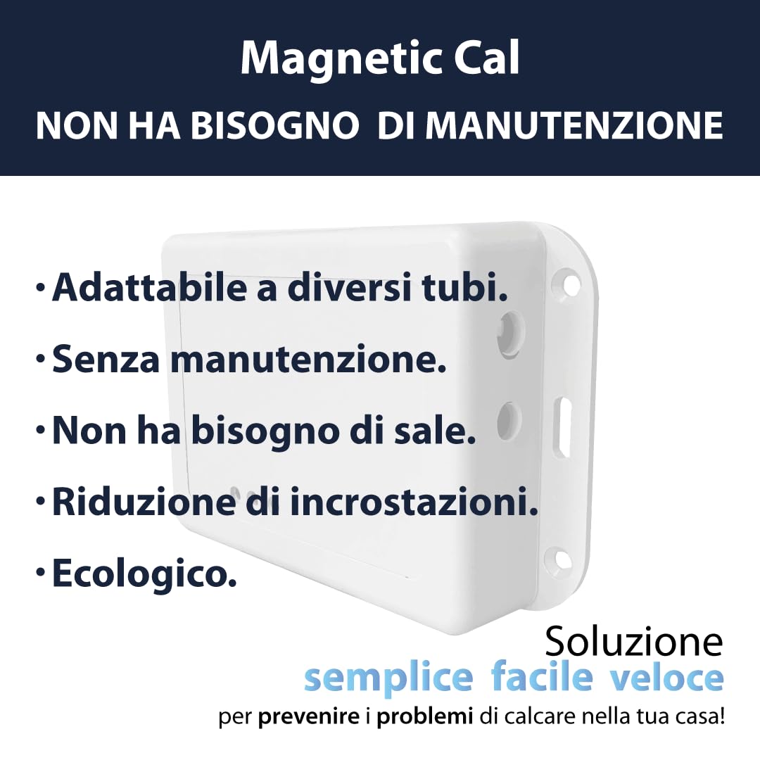 Decalcificatore acqua Elettronico Shurity Magnetic Cal – Per Uso Domestico