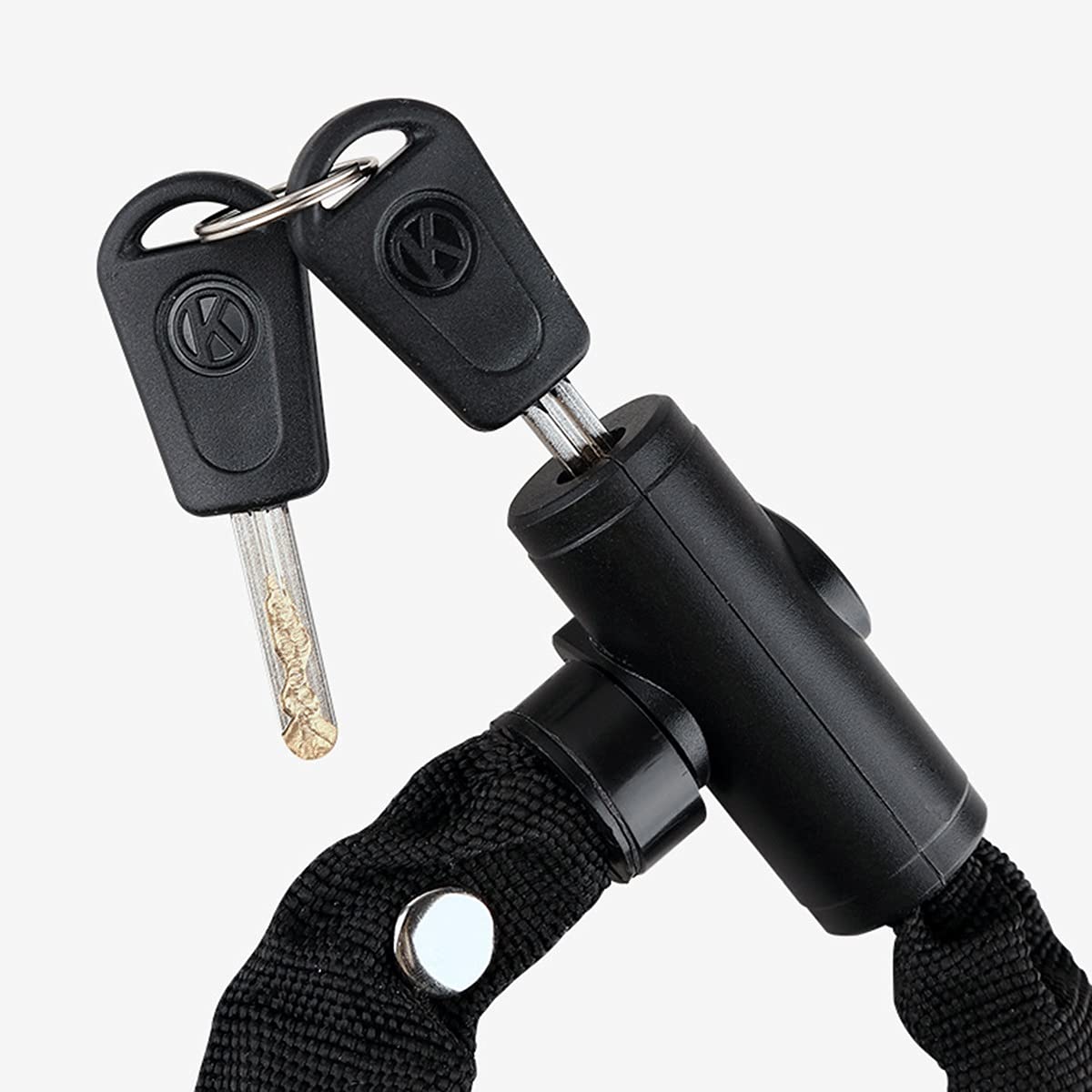 Lucchetto a Catena per Bici, Lucchetto a Catena per Bici Antifurto di Sicurezza Lucchetto a Catena per Bicicletta Lucchetti per Bici per Bici, Moto, Biciclette, Porta, Cancello, Recinzione, Griglia