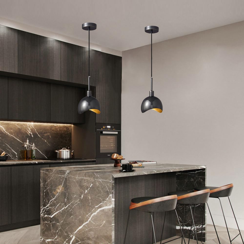 Lampadario a sospensione singolo in stile industriale americano
