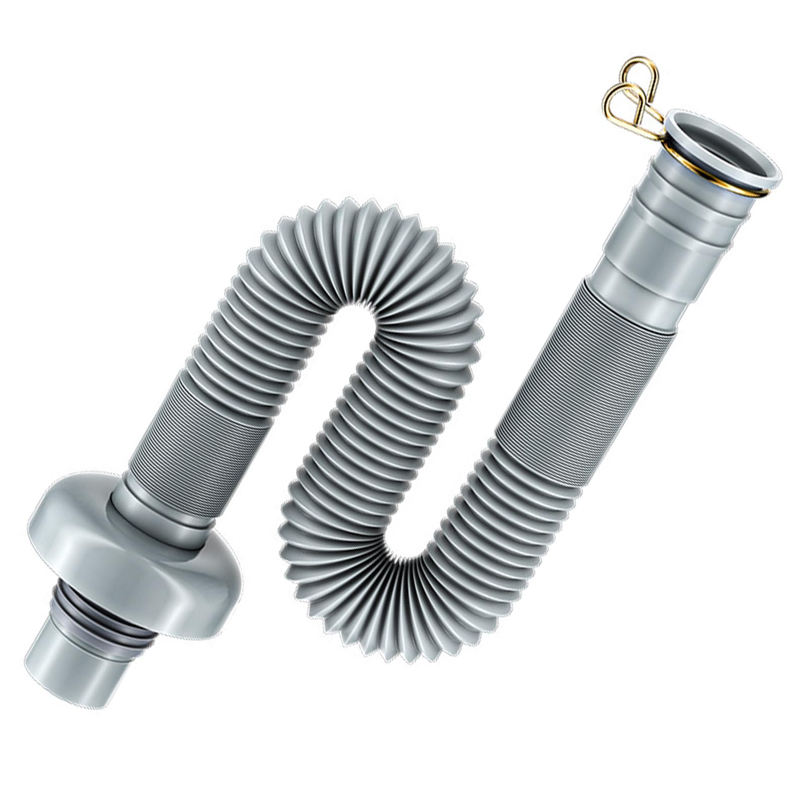 General Soft Drain Hose Erosion Resistant Sink Drainage Pipe for Wash Basin Prevents Bad Smell Smell Proof Sink Pipe