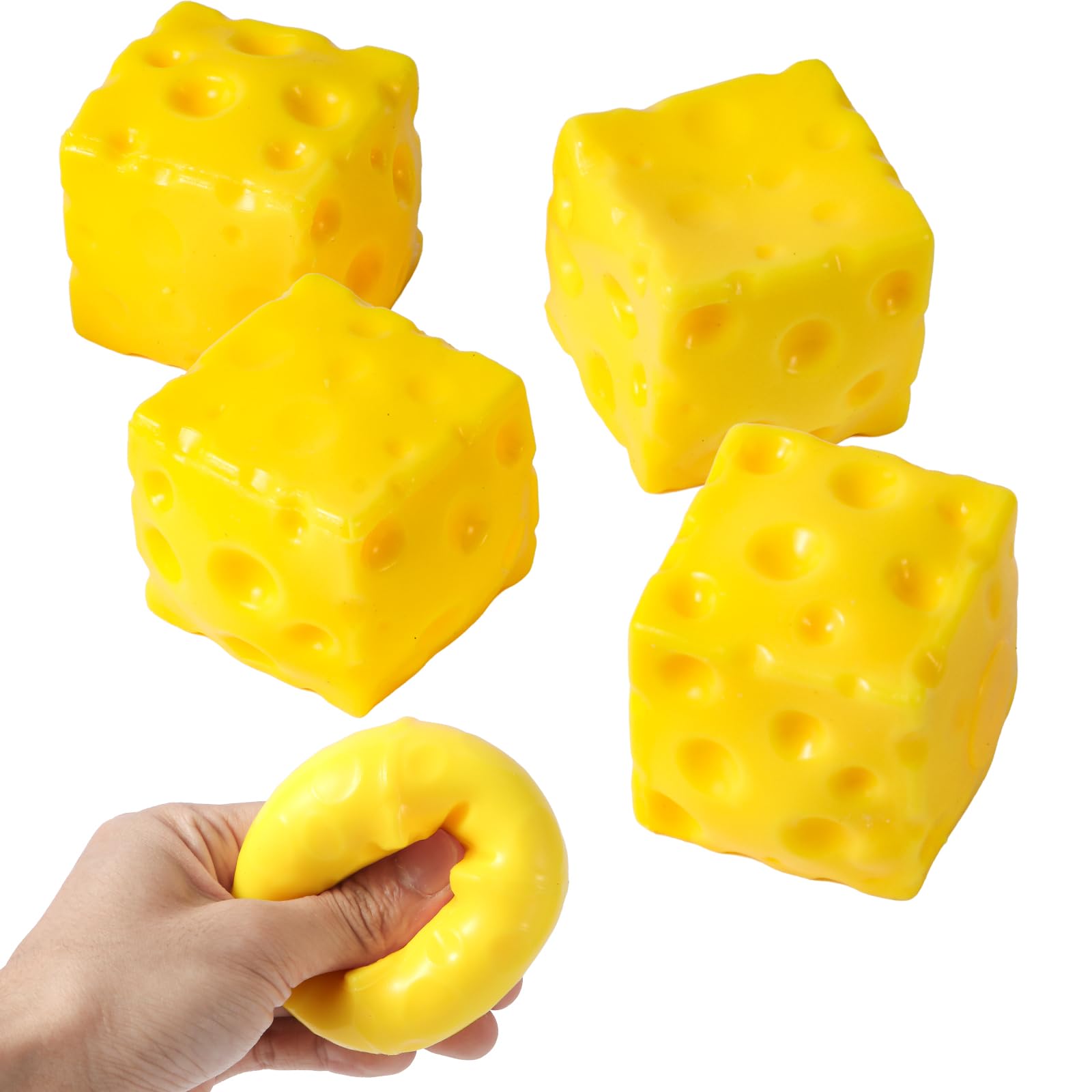 Photo 1 of Aruytps 4-Pack Cheese Squishy Toys