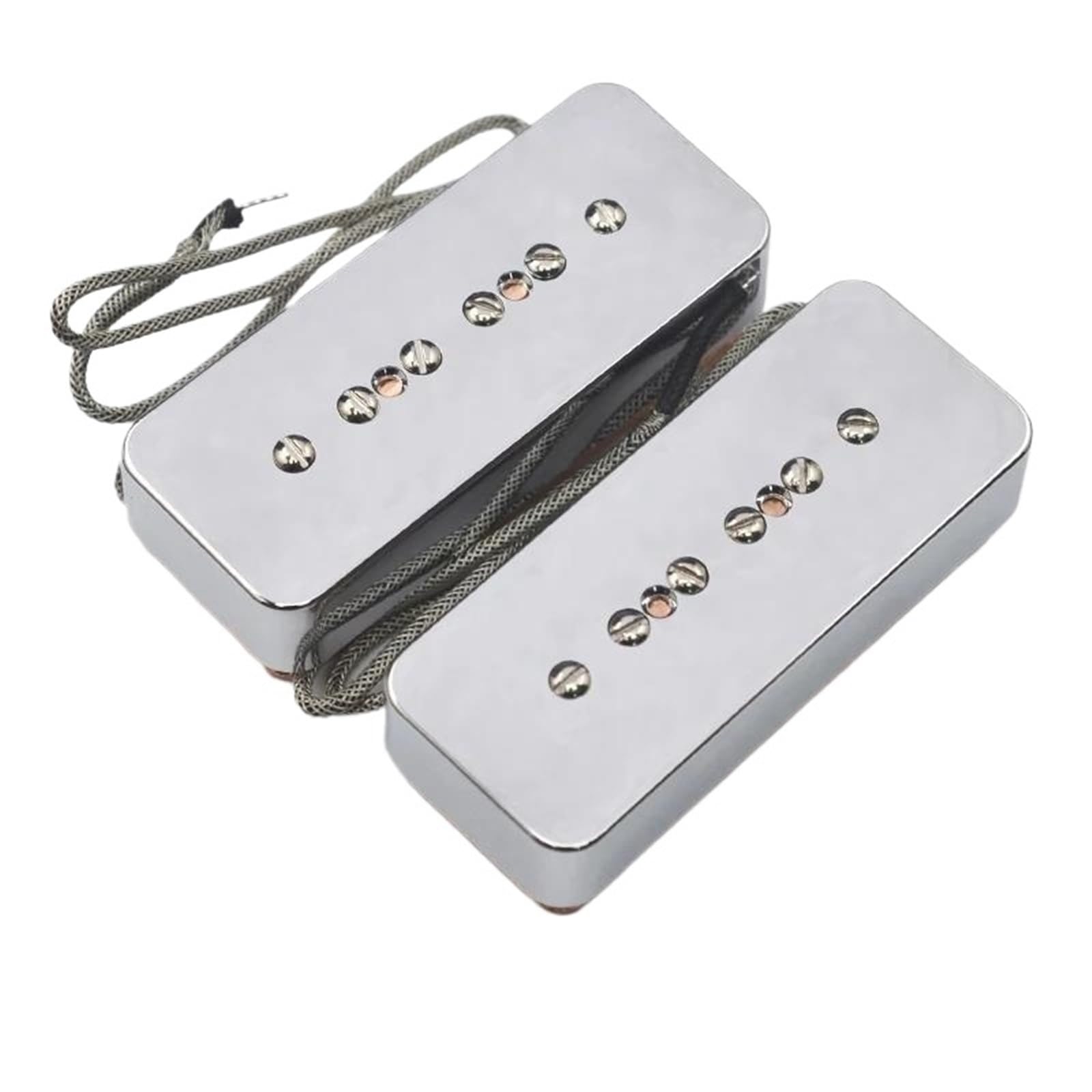Amantes de la música Pastilla Para Guitarra Eléctr Pastilla De Doble Bobina Para Guitarra Eléctrica Humbucker Silenciosa Alnico 5 P90 Estilo 6K 9K(G)