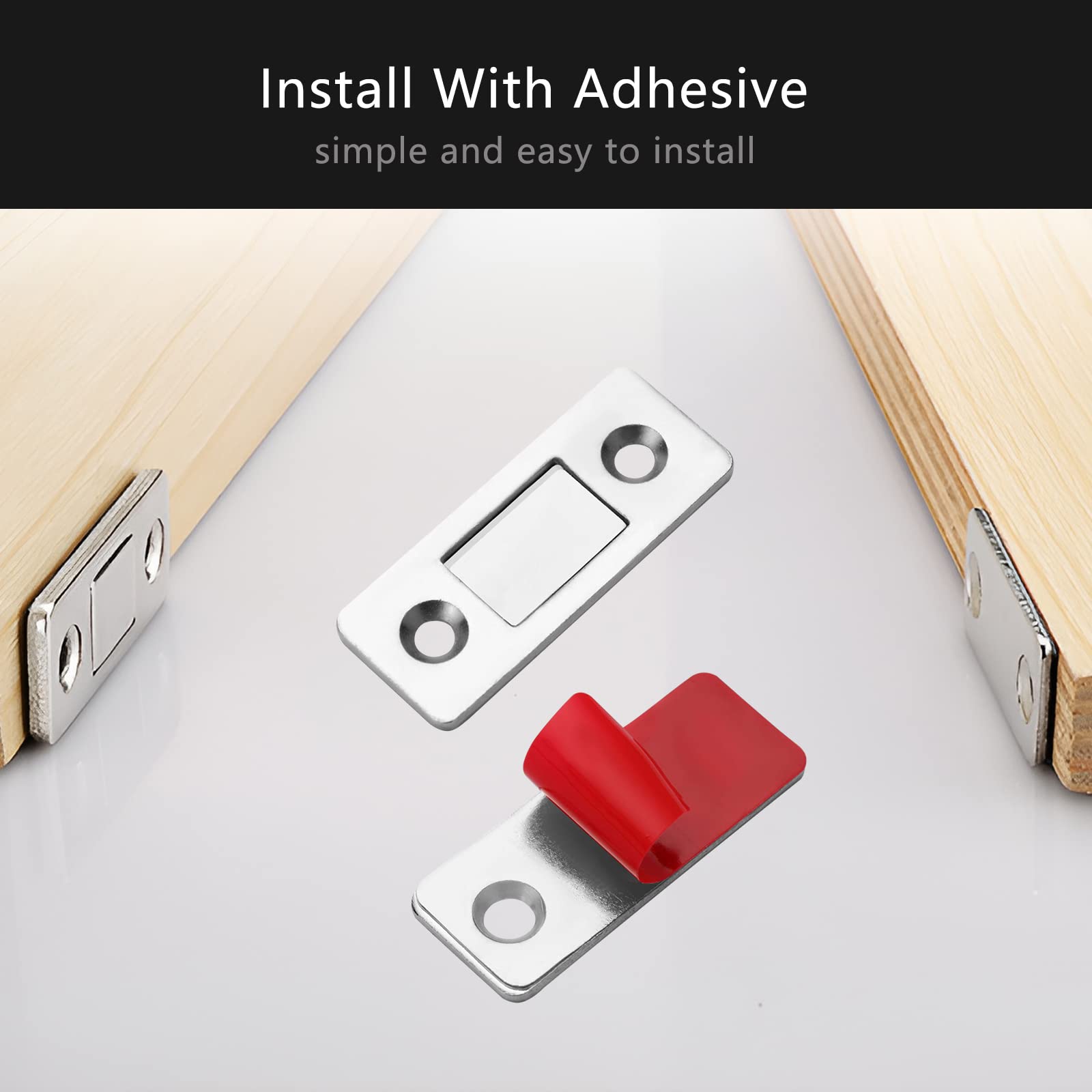 Snapklik.com : Cabinet Magnetic Catch, 20 Pack Ultra Thin Magnetic ...