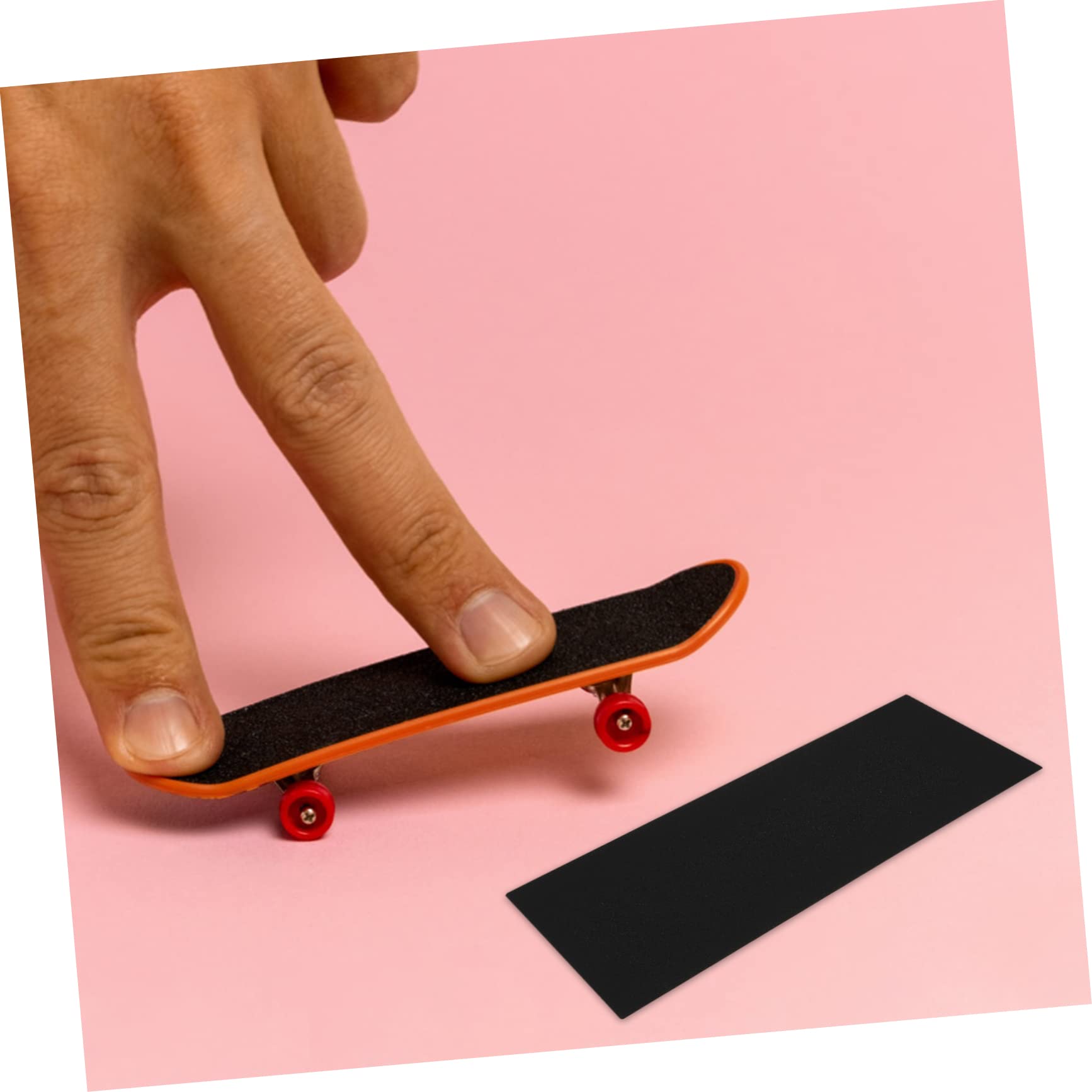 5 Sets Grip Tape Robustes Rutschfestes Schaumstoffband Für Finger-Skateboard-Spielzeug Einfach Anzuwenden 10 Stück * 5